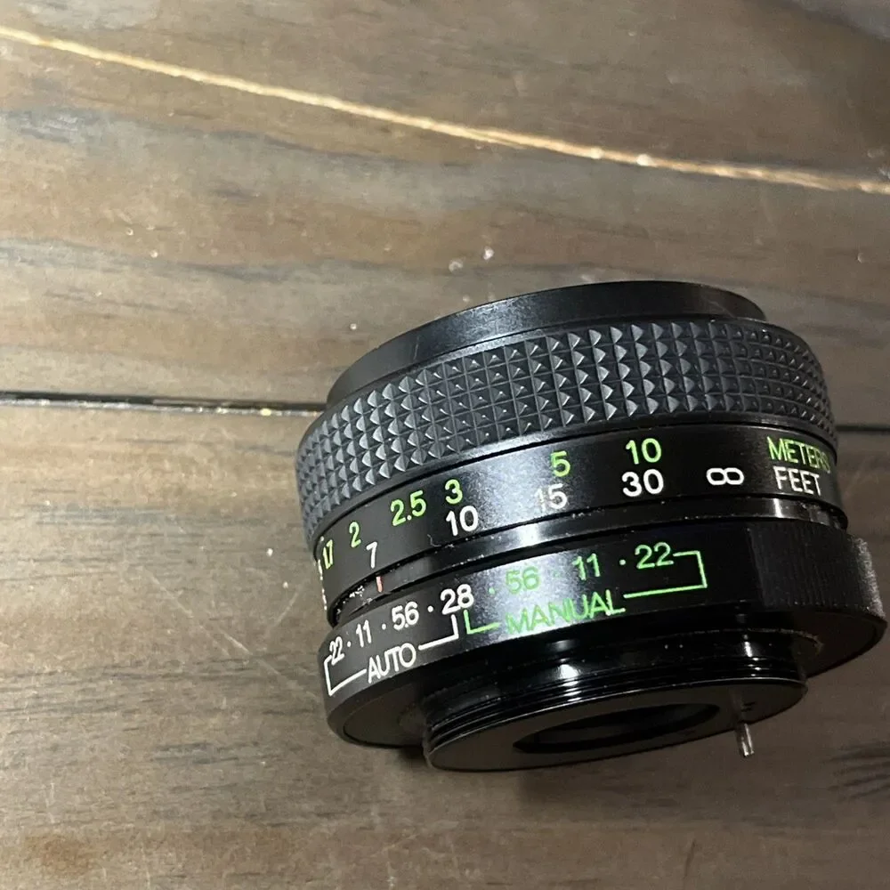 Vivitar Auto 55mm f/2.8 M42 Mount Auto Focus Lens - Not Tested